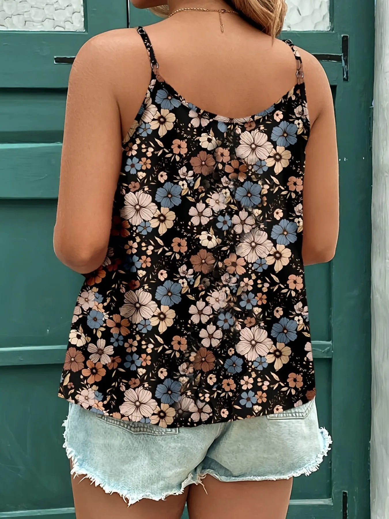 Floral Print Cami Top