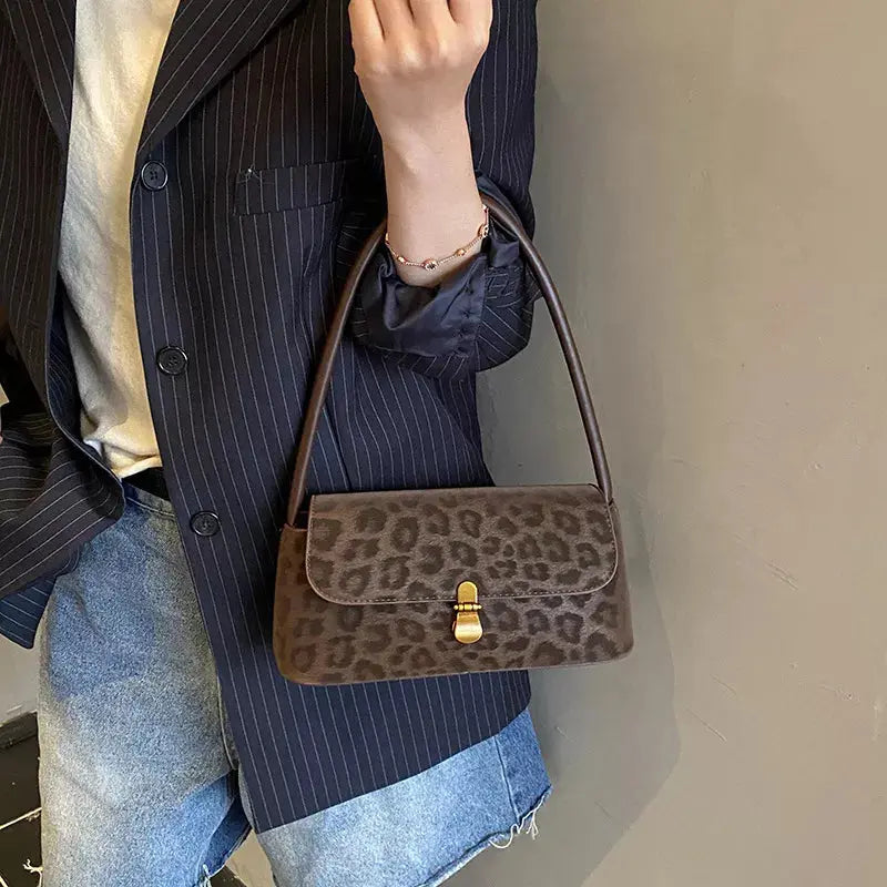Leopard Print Shoulder Bag Simply Love