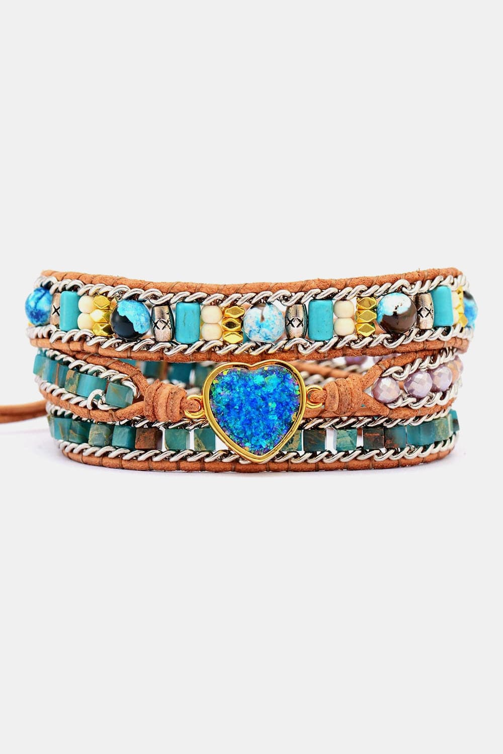 Heart Layered Bracelet.