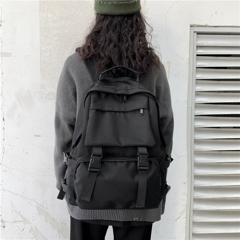 Large oxford cloth backpack