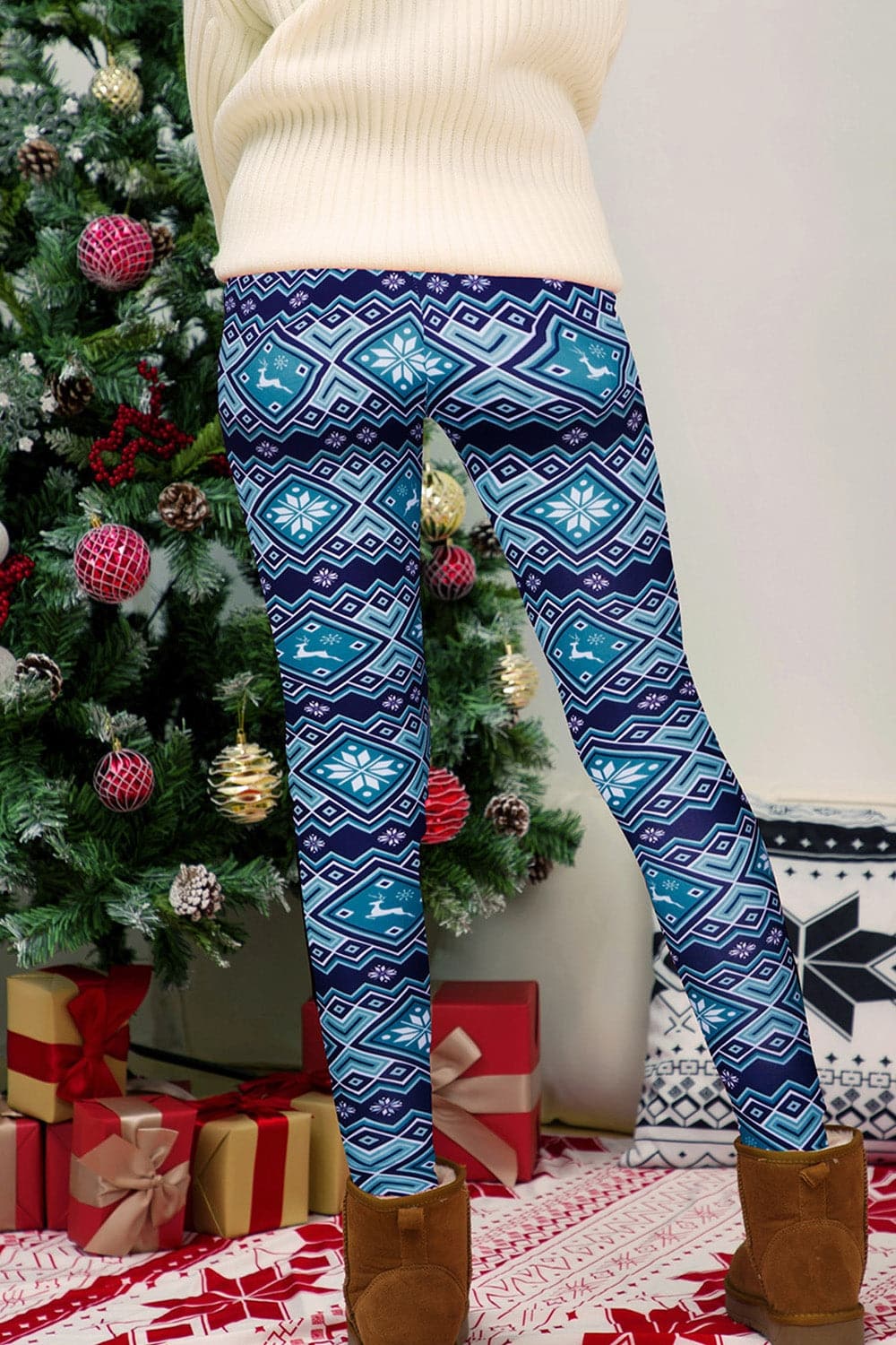 Full Size Geometric Leggings.