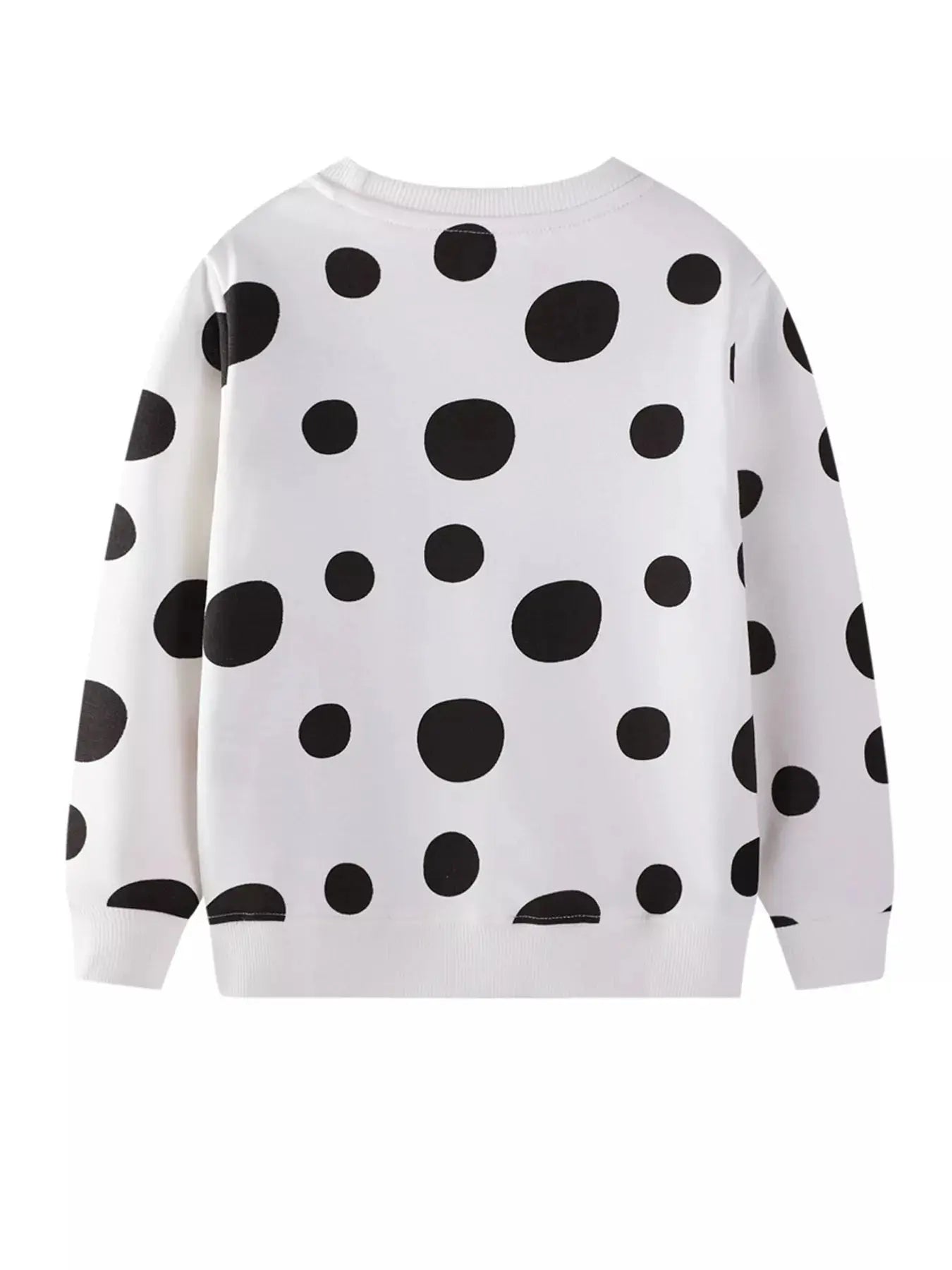 Children's Bee Applique Polka Dot Sweatshirt For Kids Simply Love
