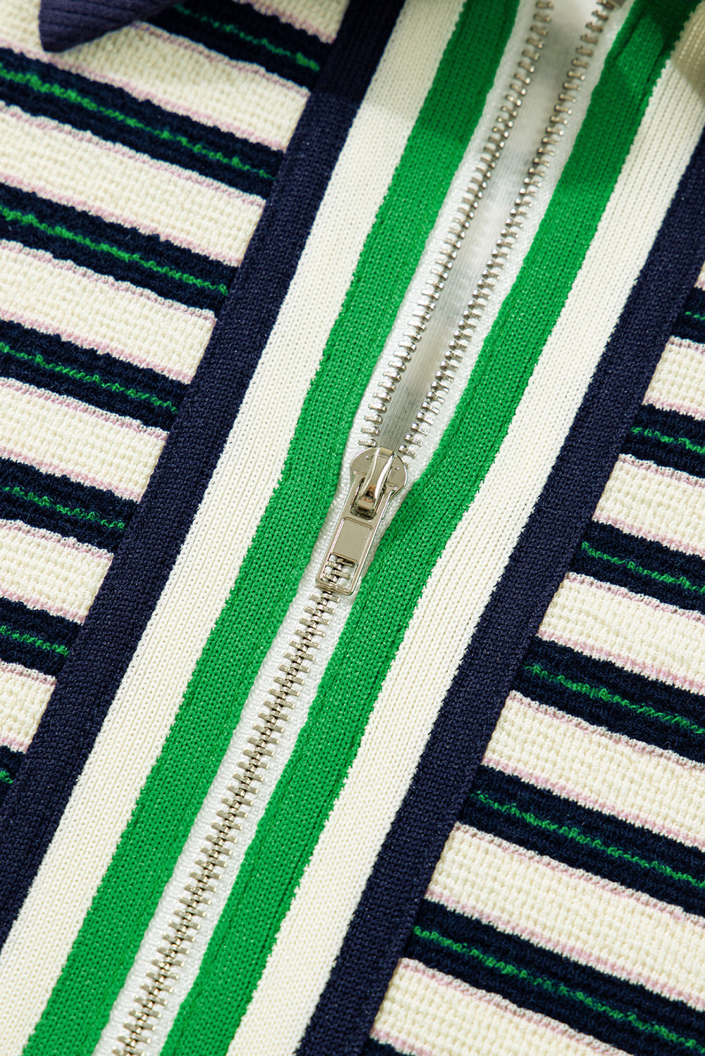 Dear-Lover Blue Striped Top Women's Daily Wear V-Neck Long Sleeve Casual Top Dear-Lover Dropshipping