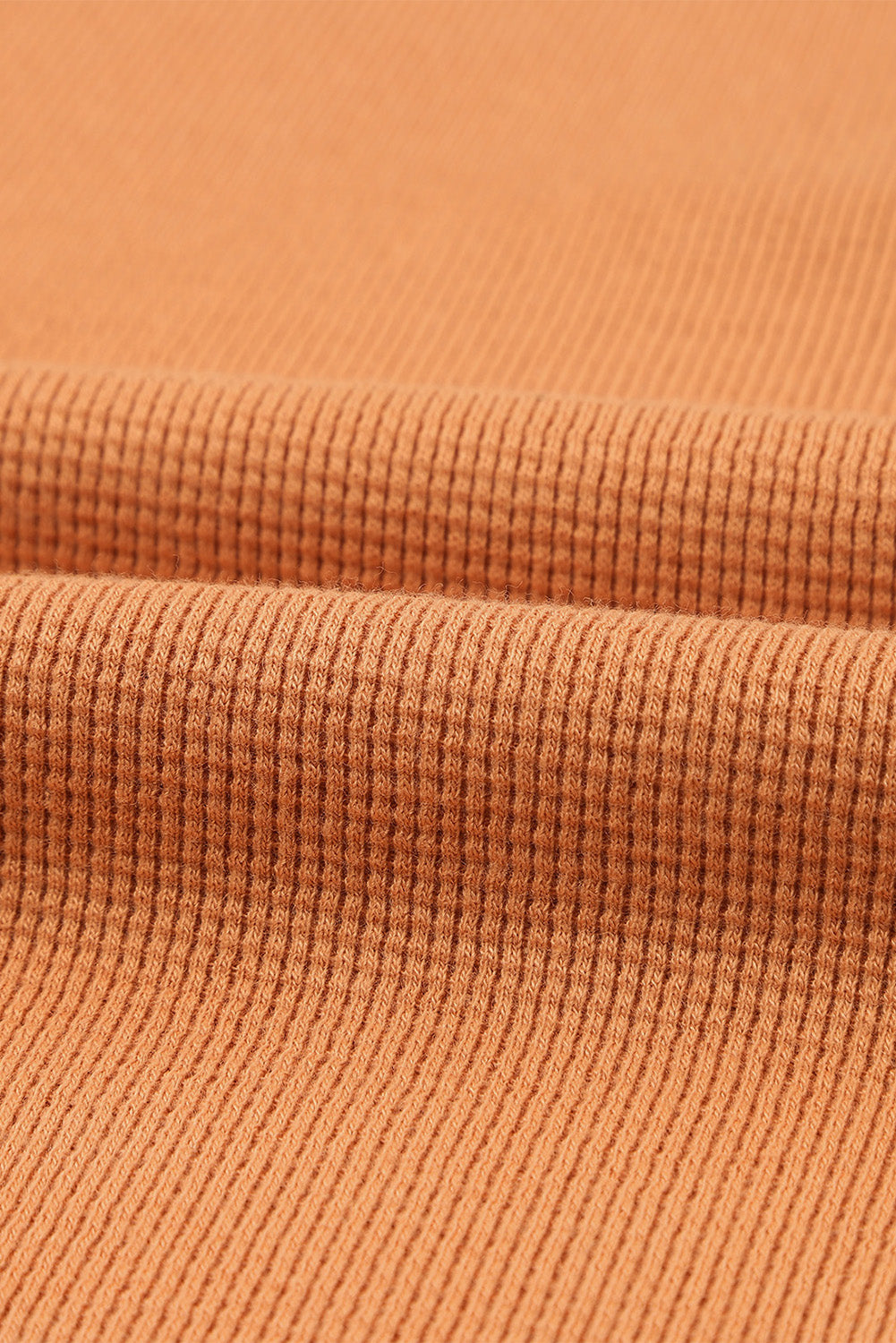 Camila Waffle Knit Long Sleeve Henley Top for Women - Love Salve 