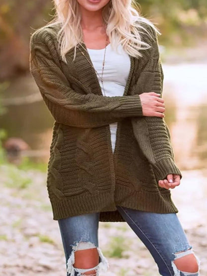 Cozy open front cardigan - all-day comfort