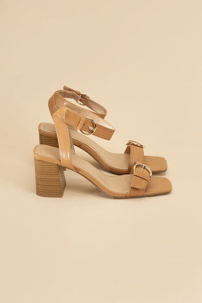 TREATY-S Buckle Sandal Heel.