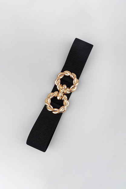 Zinc Alloy Buckle Elastic BeltMaterial: Elastic, zinc alloy
Imported
Product measurements:
Size: 26.8*2 inBuckle: 4.5 inLove Salve Zinc Alloy Buckle Elastic BeltBelts