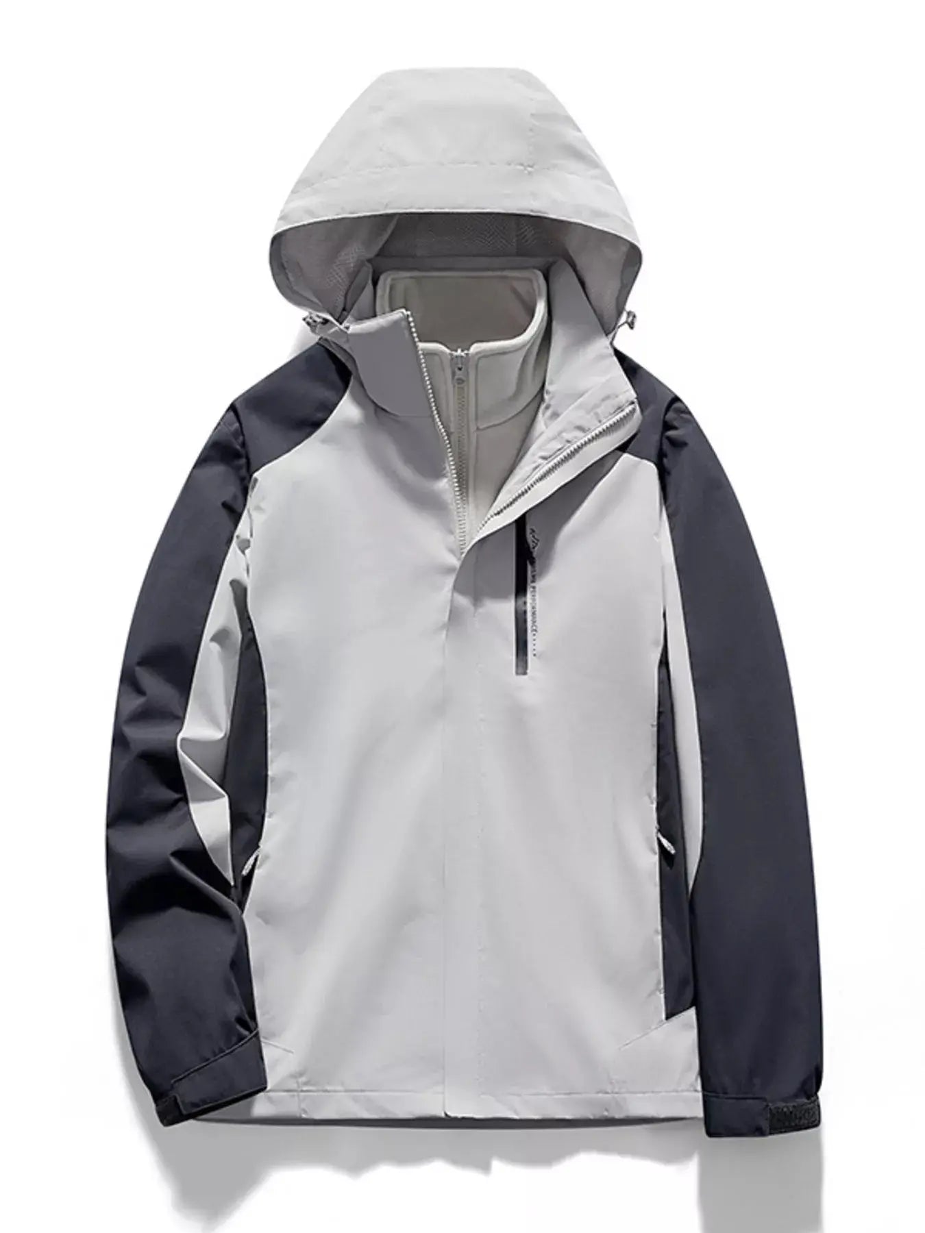 Men's Plus Size Hooded Windproof Outdoor Jacket Simply Love