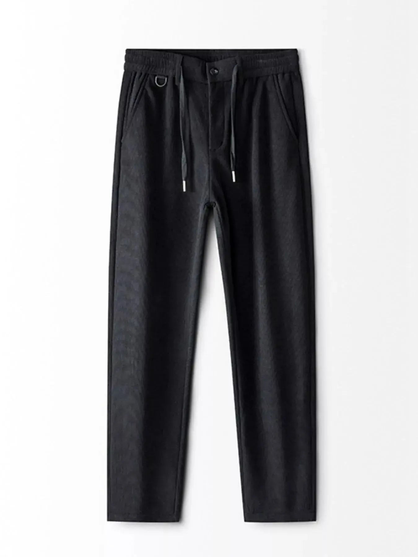 Men's Plus Size Straight-Leg Drawstring Pants Simply Love