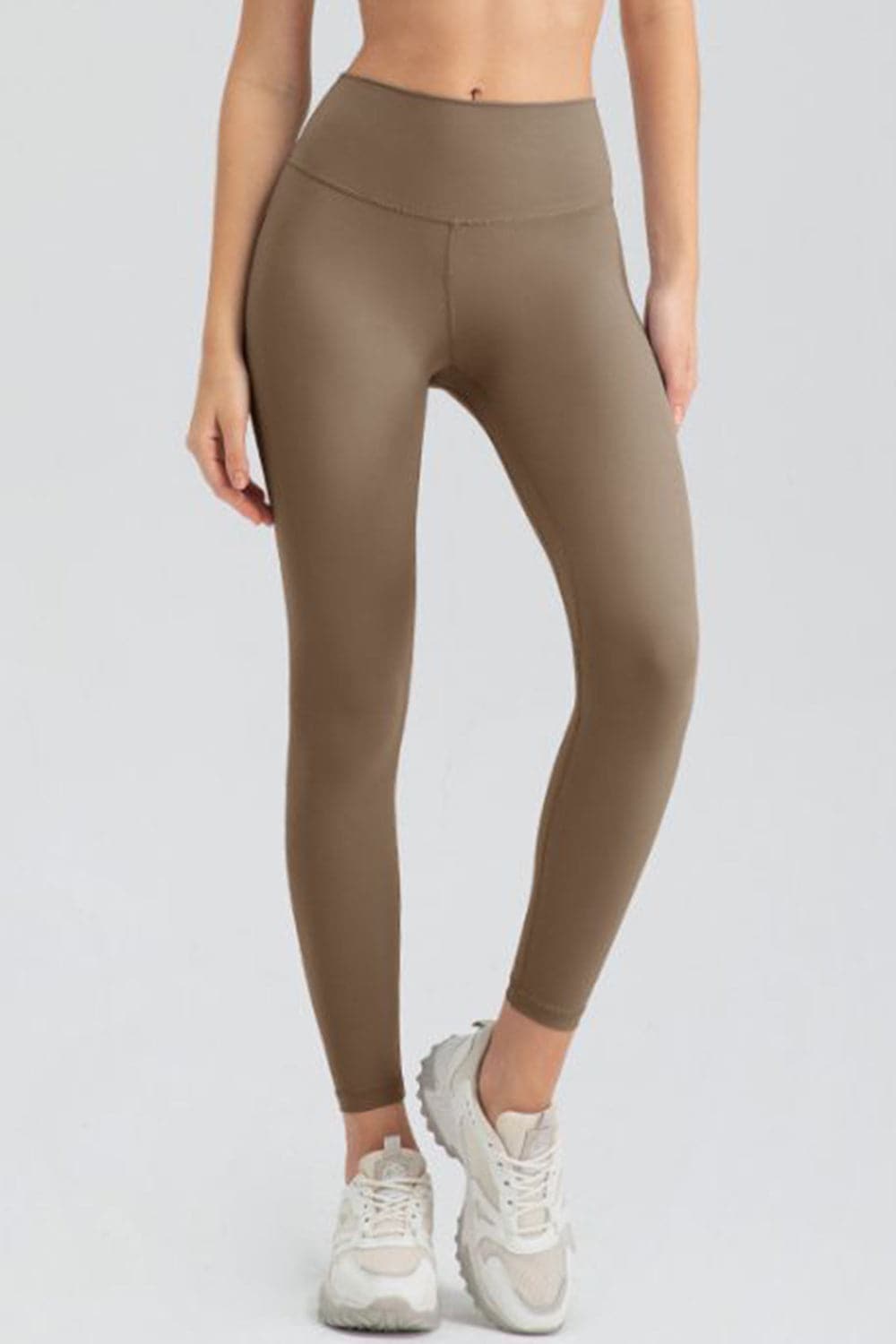 Wide Waistband Slim Fit Active Leggings.