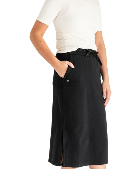 Abbie Mesh Detail Knit Midi Skirt - Product image 6 IC Skirts by Inherit Co.