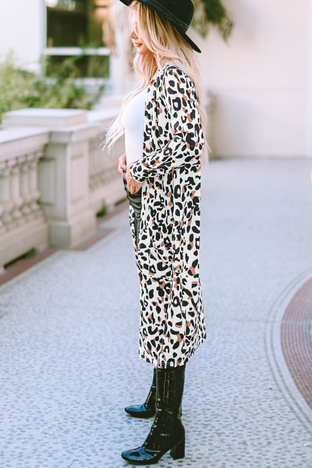 Fierce & Fabulous Leopard Duster Cardigan Coco’s Tee Boutique