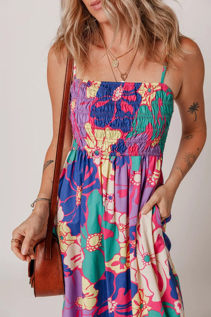 Good Vibes & Garden Blooms Maxi Dress