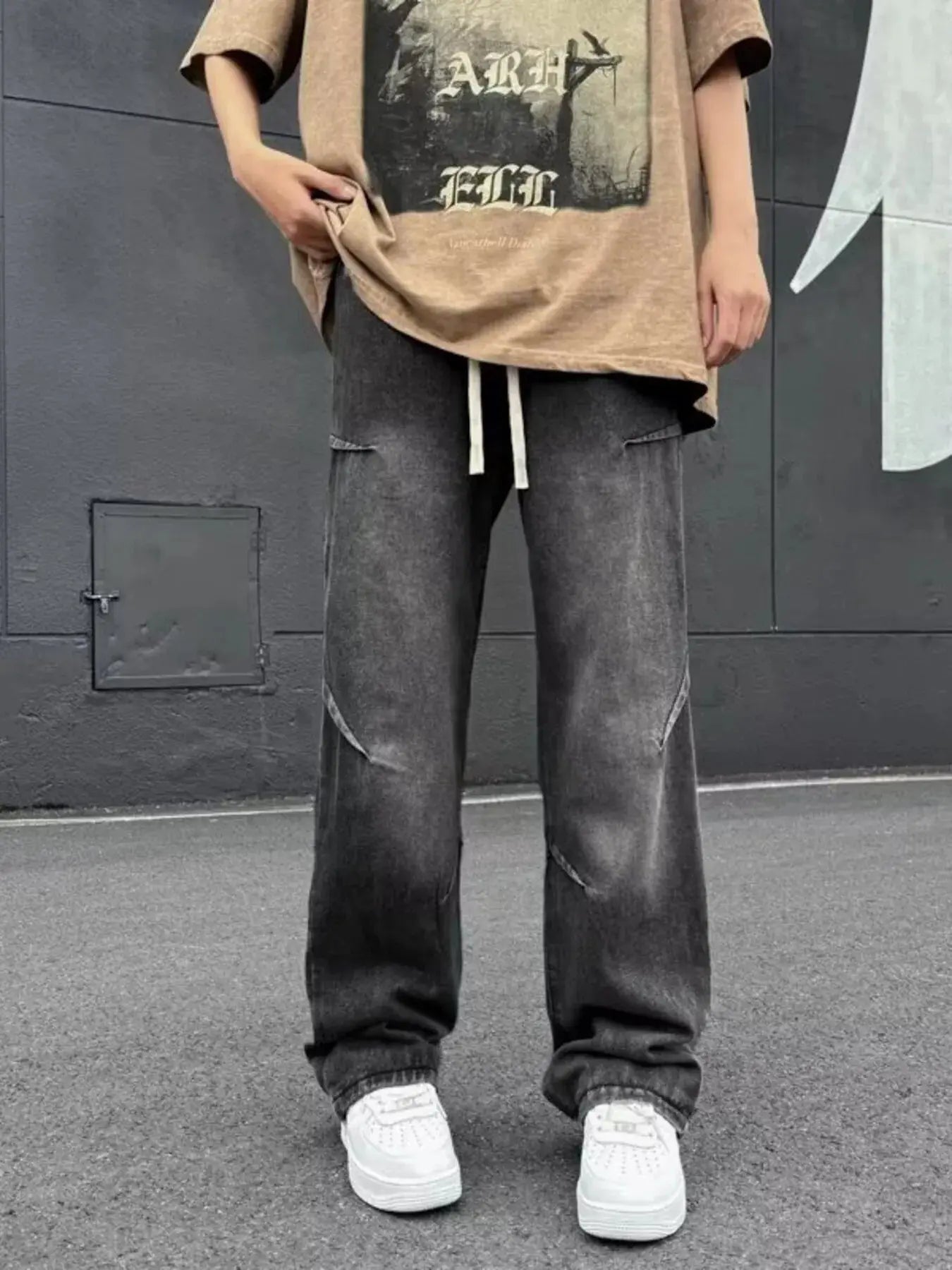 Men's Full Size Loose Fit Jeans Plus Size Simply Love