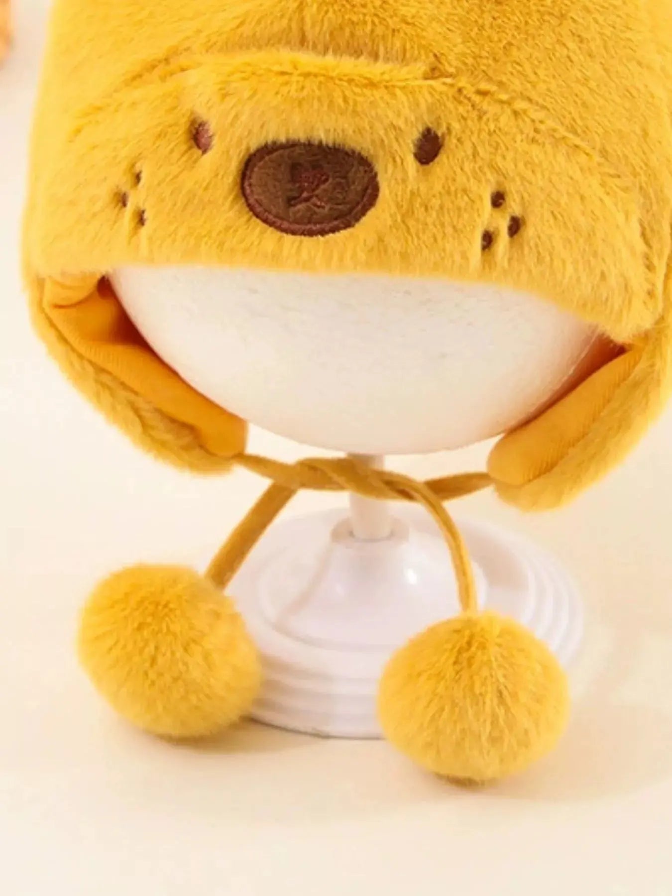 Children's Cute Bear Ear Plush Hat Simply Love