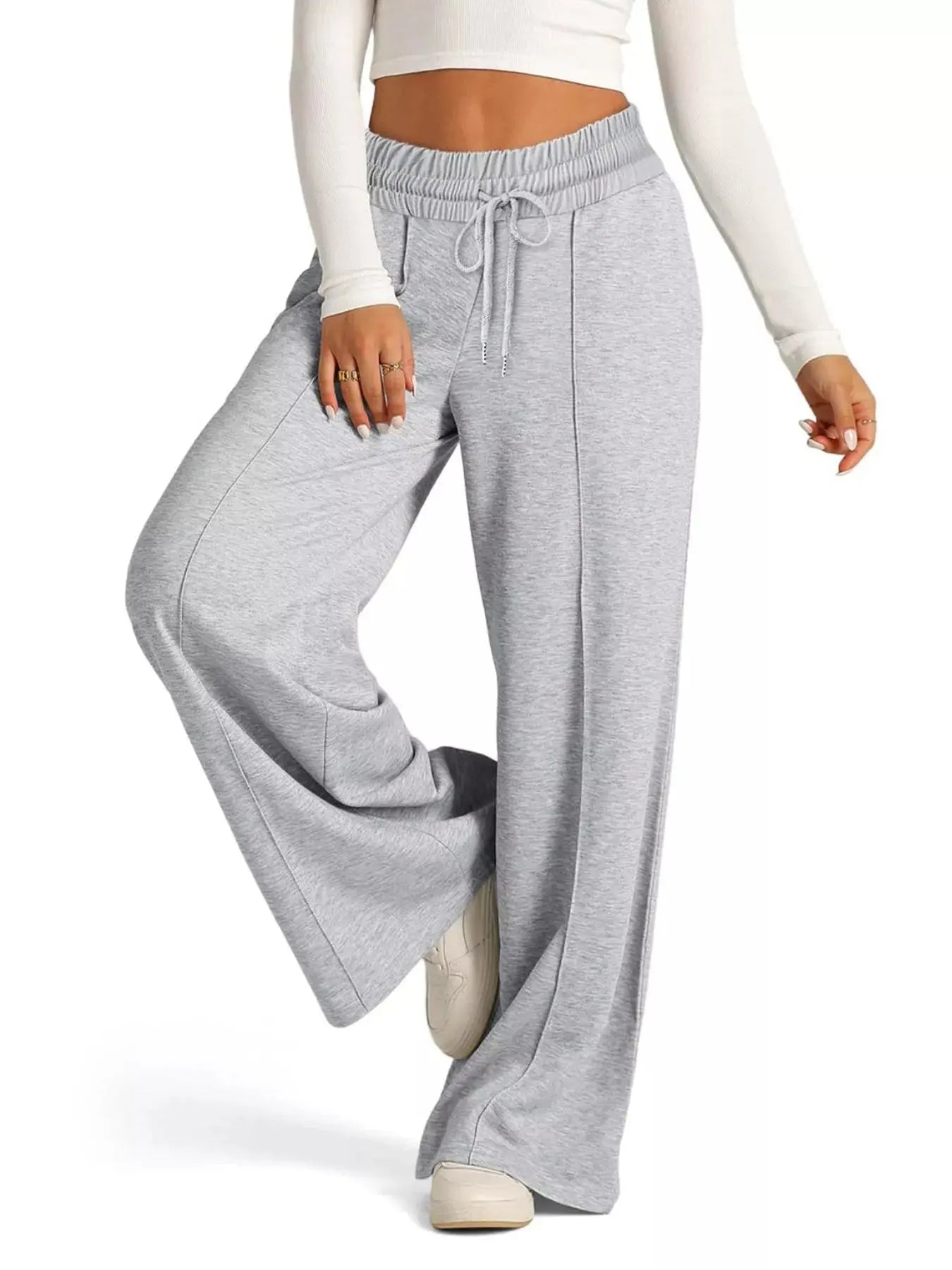 Wide Leg Drawstring Pants Simply Love