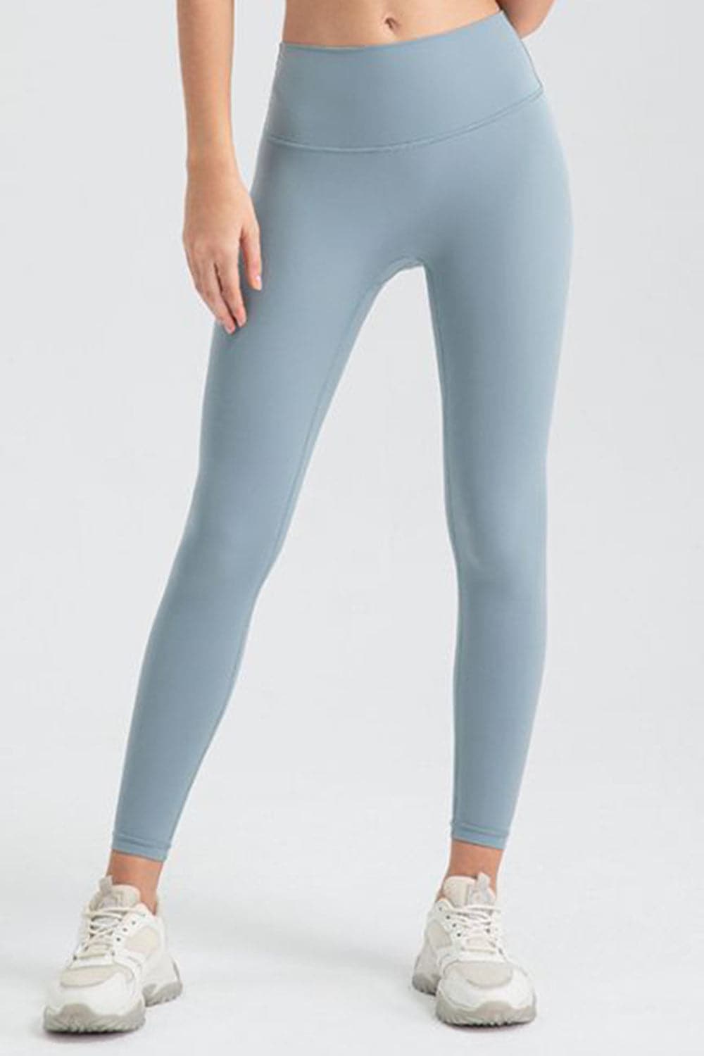 Wide Waistband Sport Leggings.