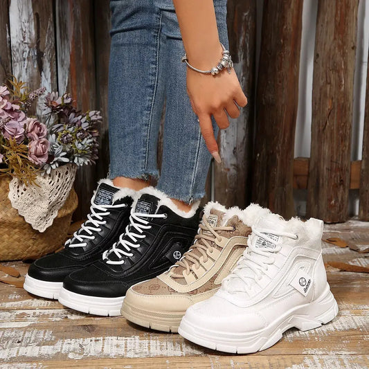 Plush Lined Ankle Boots Simply Love