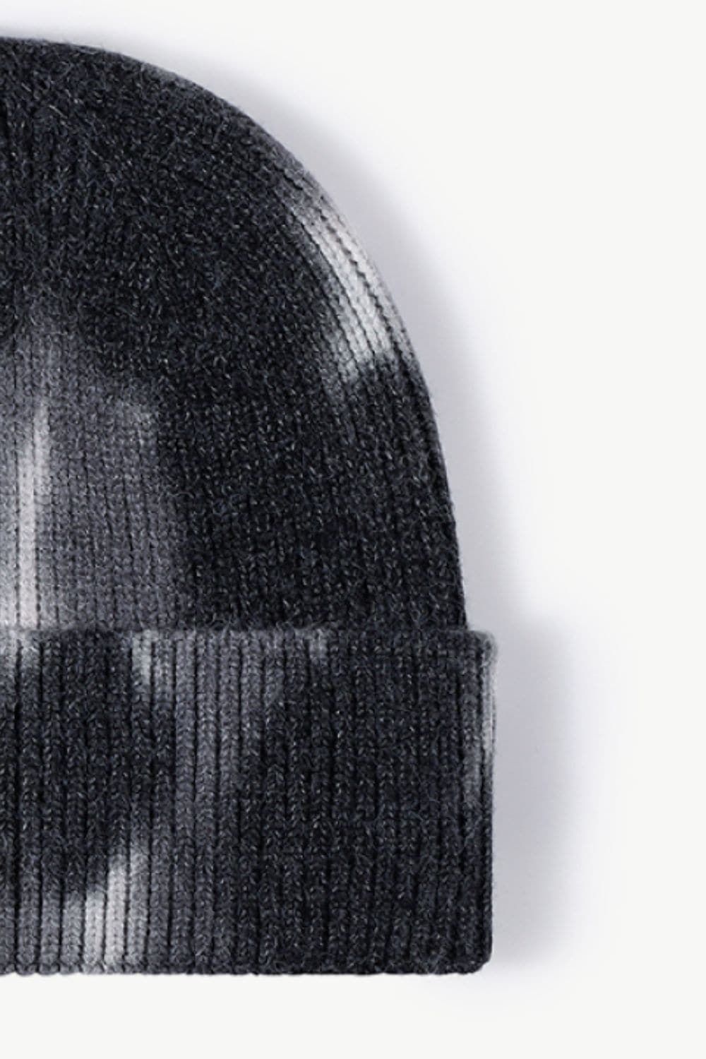 Tie-Dye Cuffed Knit Beanie.