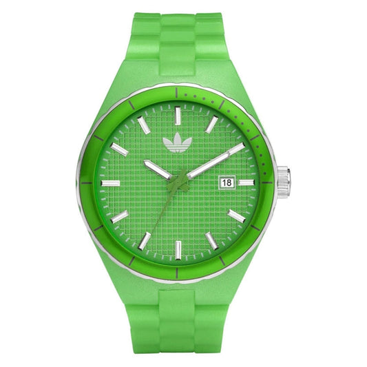Bids.com Adidas Women's Cambridge watch, elegant timepiece with a sleek silver case and classic white dial, designed for qual