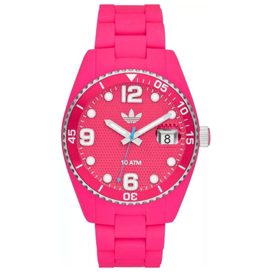 Bids.com Adidas Men's Brisbane watch, a sophisticated timepiece with a durable strap and clear dial for everyday wear.