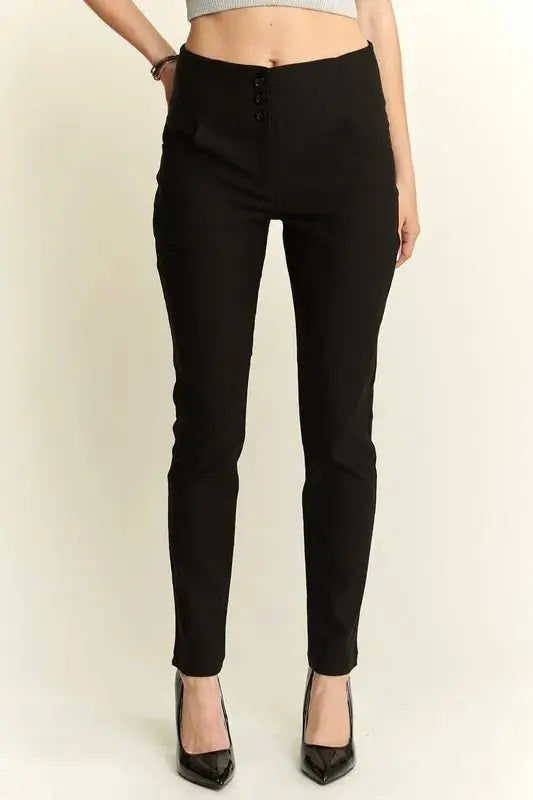 ADORA High Waist Skinny Pants for Women - Chic Fit - Love Salve 