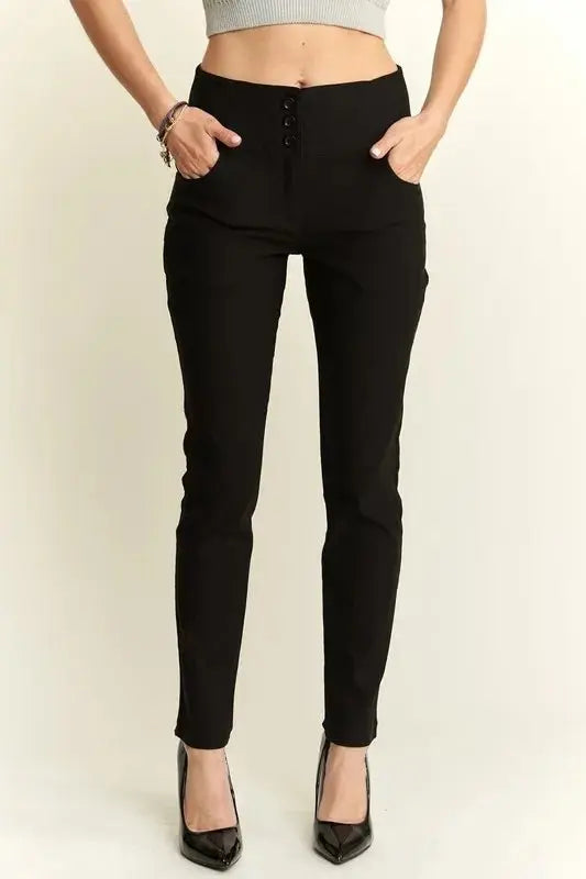 ADORA High Waist Skinny Pants for Women - Chic Fit - Love Salve 