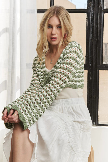 ADORA Long Sleeves Sweater Top - Love Salve