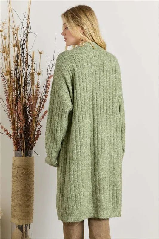 ADORA Super Soft Rib Knit Cardigan - Love Salve