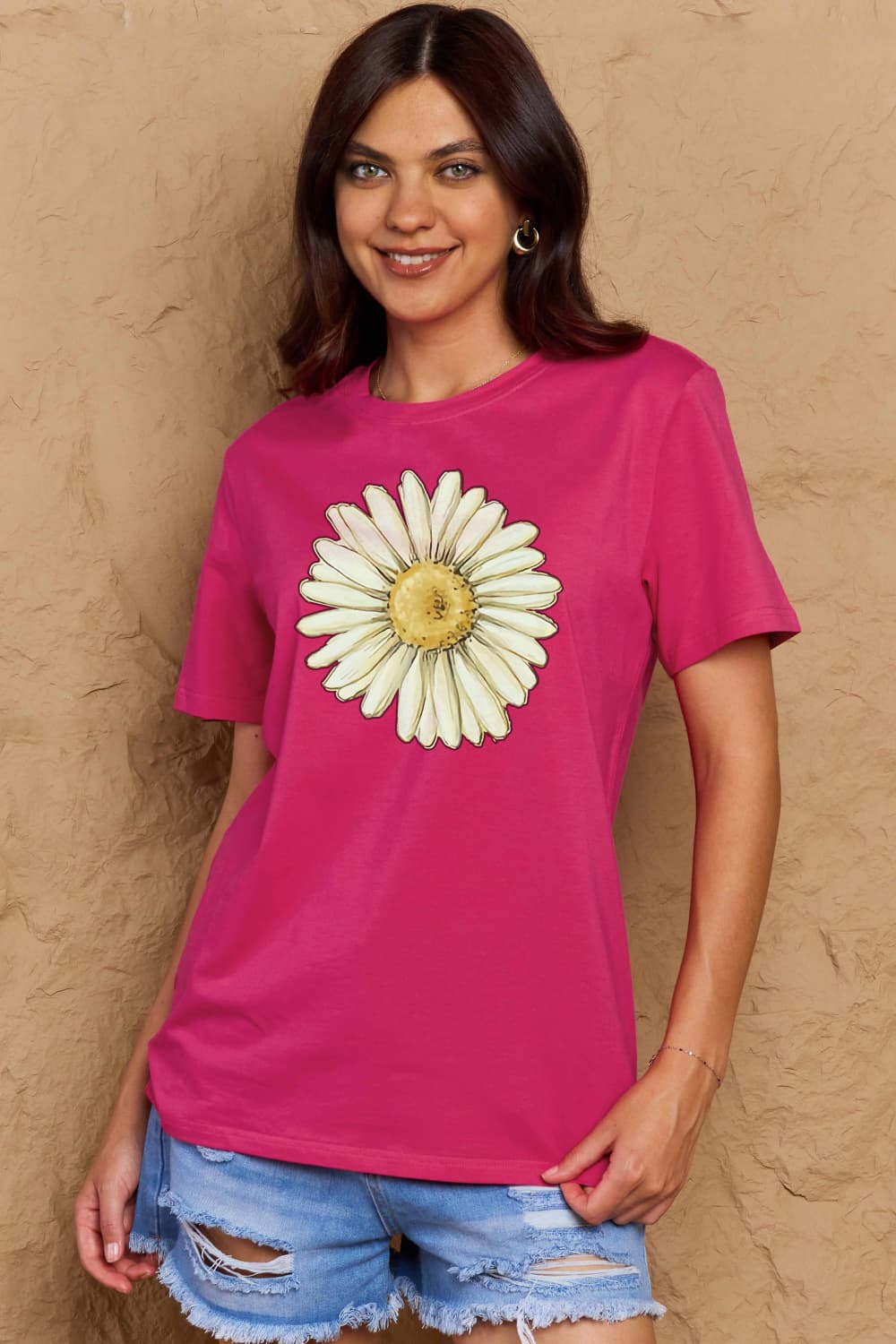 Simply Love: Flower Cotton Tee