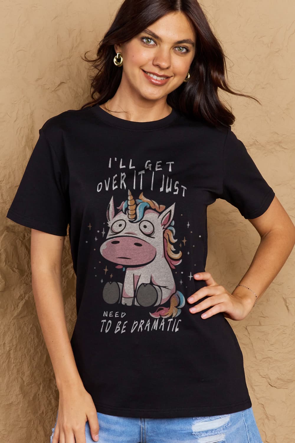 Simply Love: Dramatic Cotton Tee