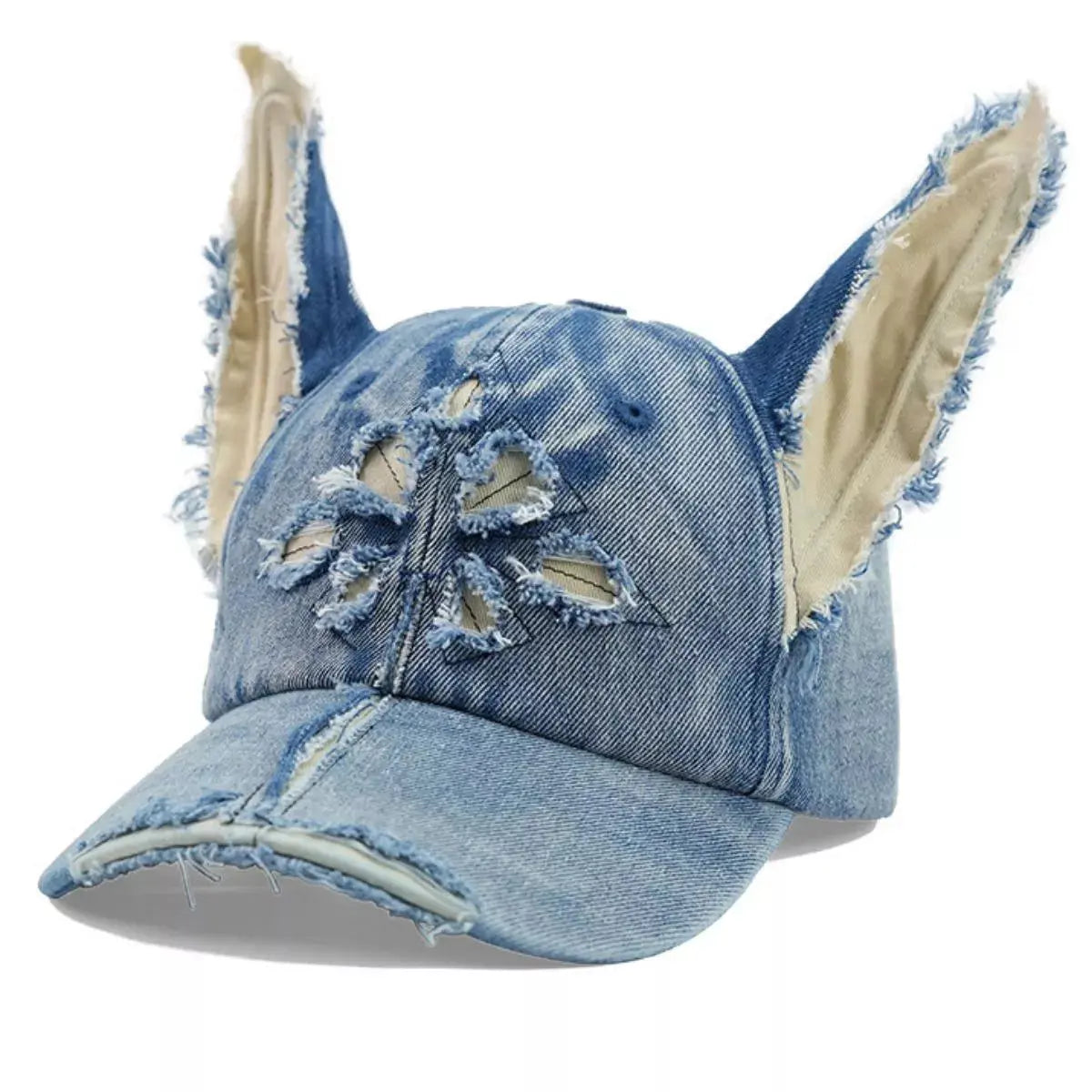 Dog Ear Distressed Baseball Cap Simply Love