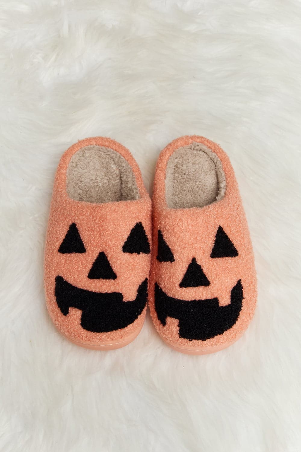 Melody Printed Plush Slide Slippers.