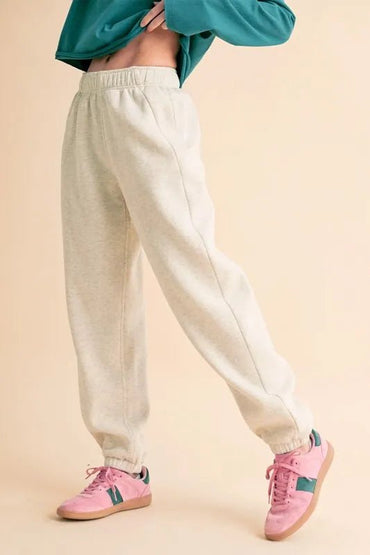 Aemi+Co Drawstring Elastic Waist Joggers for Comfort and Style - Love Salve