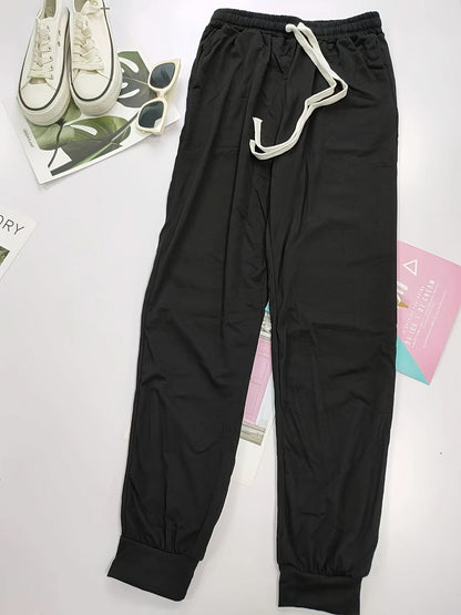 Adjustable joggers with pockets