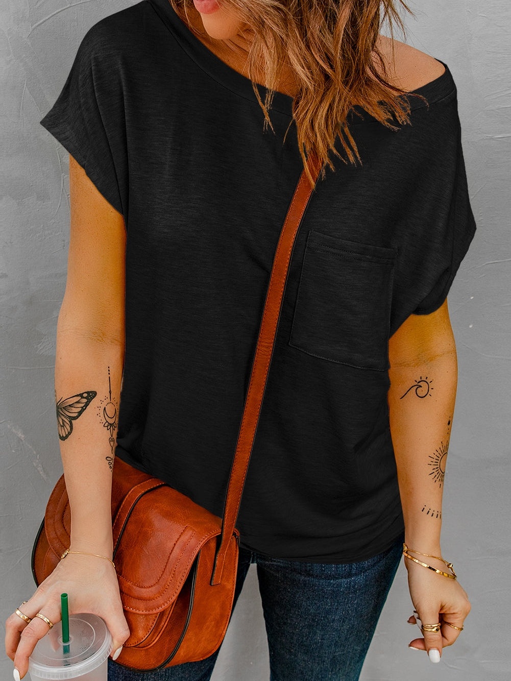 Everyday One Shoulder Tee