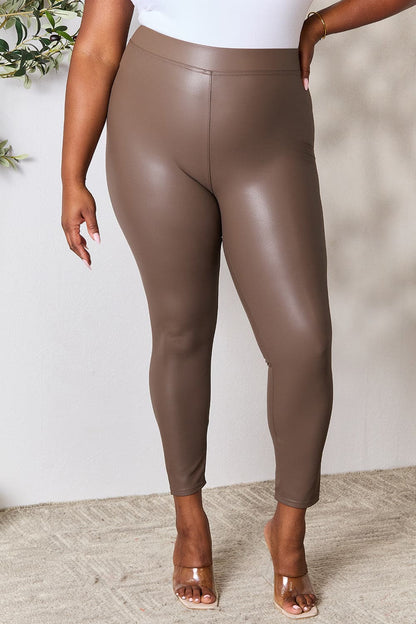 e.Luna Full Size High Waist Skinny Pants.