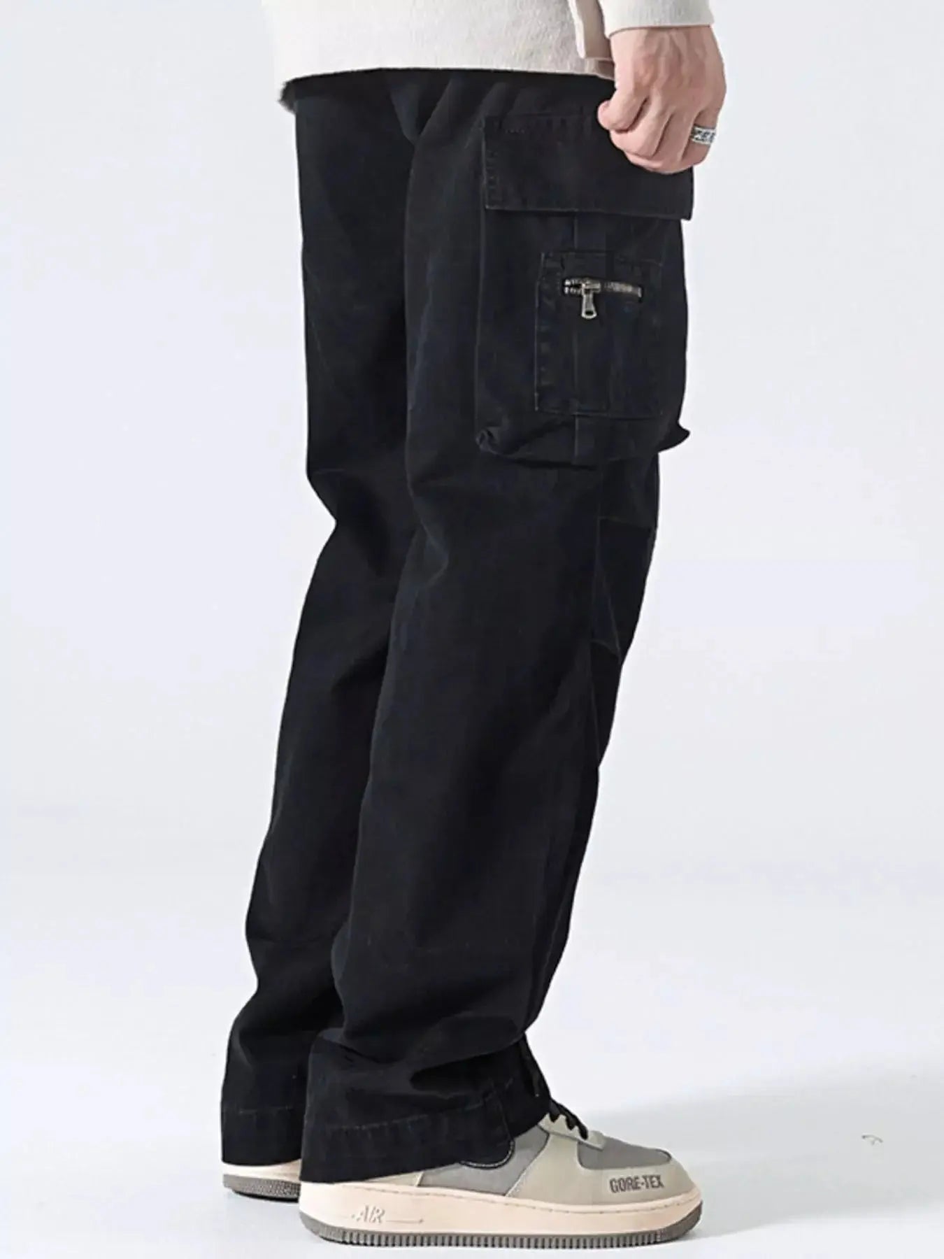 Men's Loose Fit Cargo Pants Simply Love