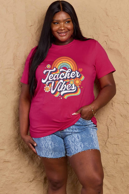 Simply Love Teacher Vibes Tee