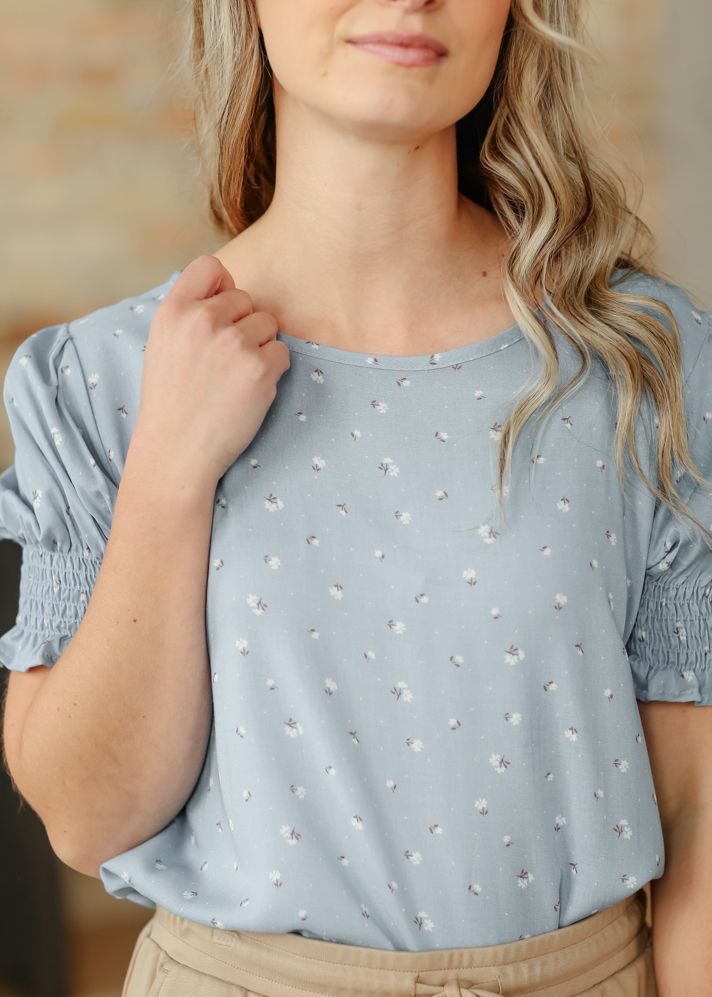 Alisa Short Ruffle Sleeve Top - FINAL SALE - Product image 5 IC Tops by Inherit Co.