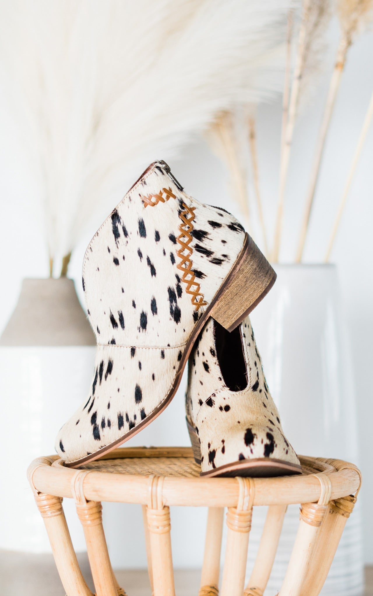 All Roads Bootie in Black and White - Main product image 110 Fashion Boots by Naughty Monkey