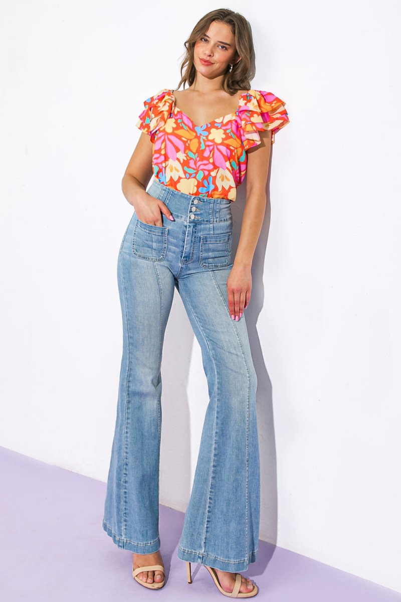 ALWAYS THE LEAD DENIM PANTS - Love Salve