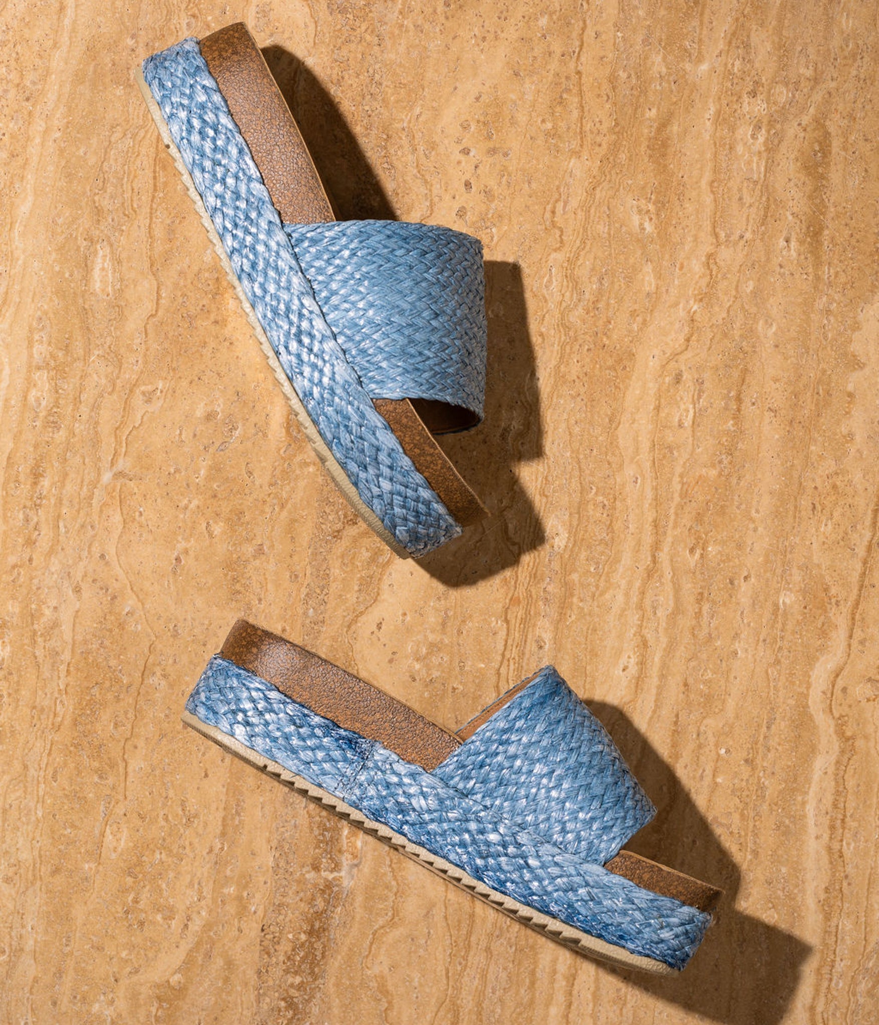 Anna Sandals in Blue - Main product image 130 Sandals by Naughty Monkey