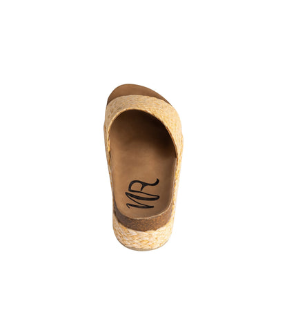 Anna Sandals in Natural - Product back view 130 Sandals by Naughty Monkey