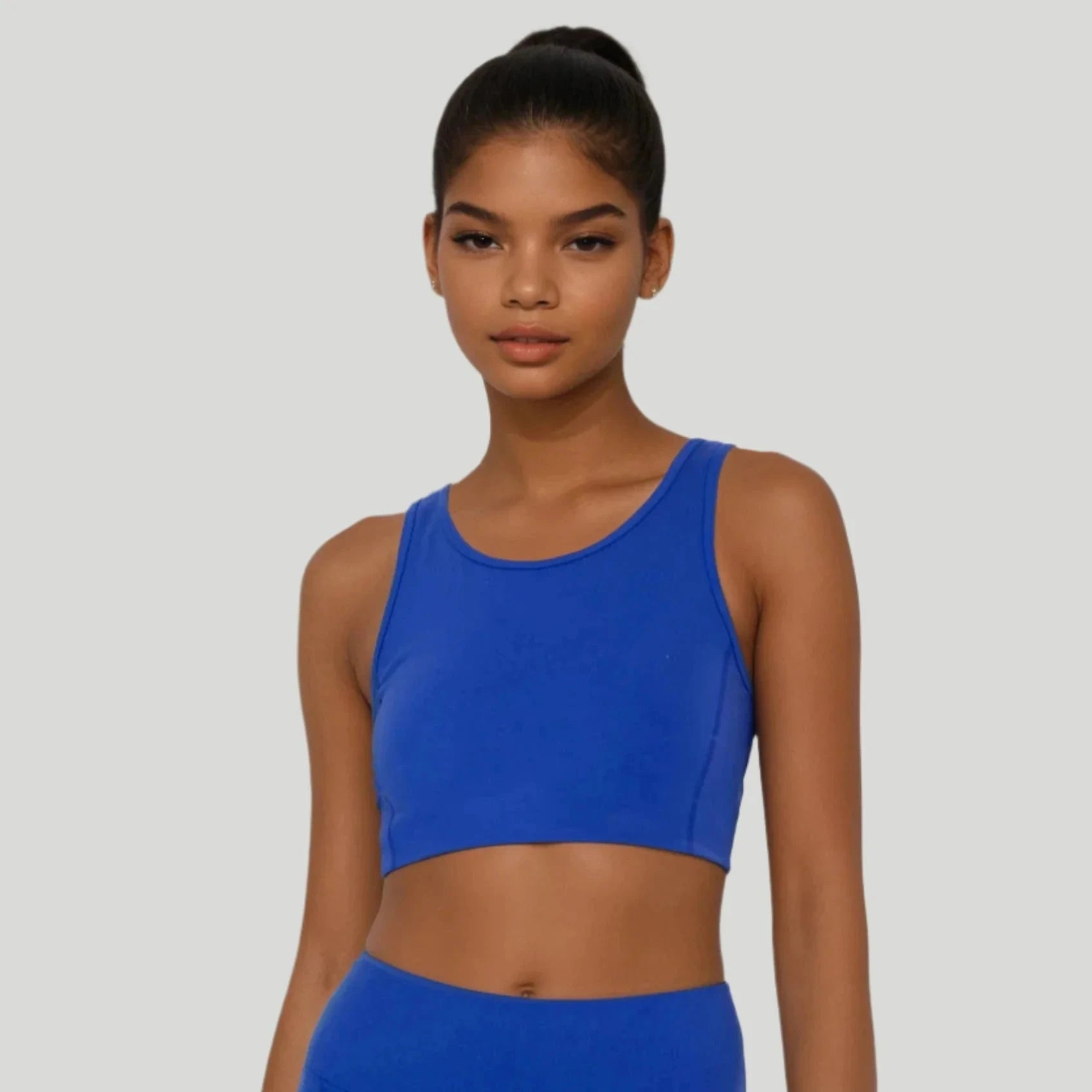 Breathe Easy Cut-Out Back Sports Bra – Lycra® Blend Fitkitty Culture Athleisure Wear, Yoga Wear & Women's Clothing