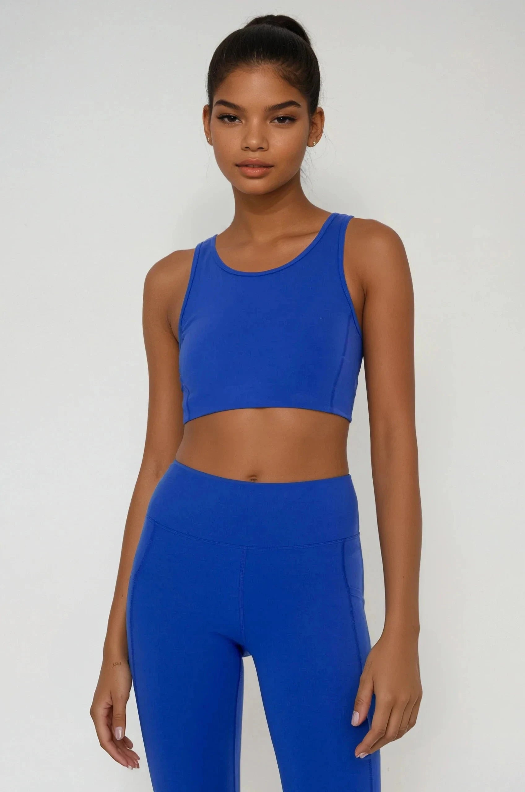 Breathe Easy Cut Out Back Sports Bra Lycra Blend Pro Fitkitty Culture Athleisure Wear, Yoga Wear & Women's Clothing