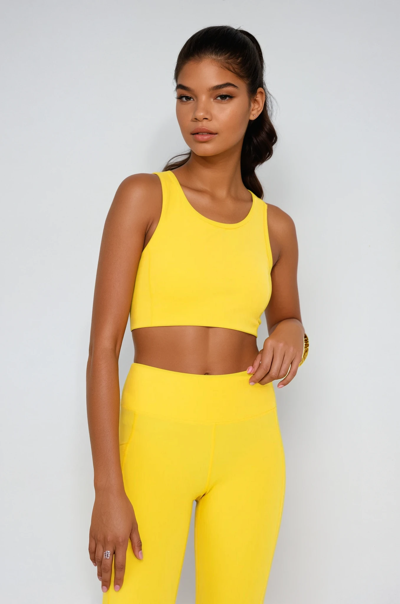 Cropped Leggings with Pockets Fitkitty Culture Athleisure Wear, Yoga Wear & Women's Clothing