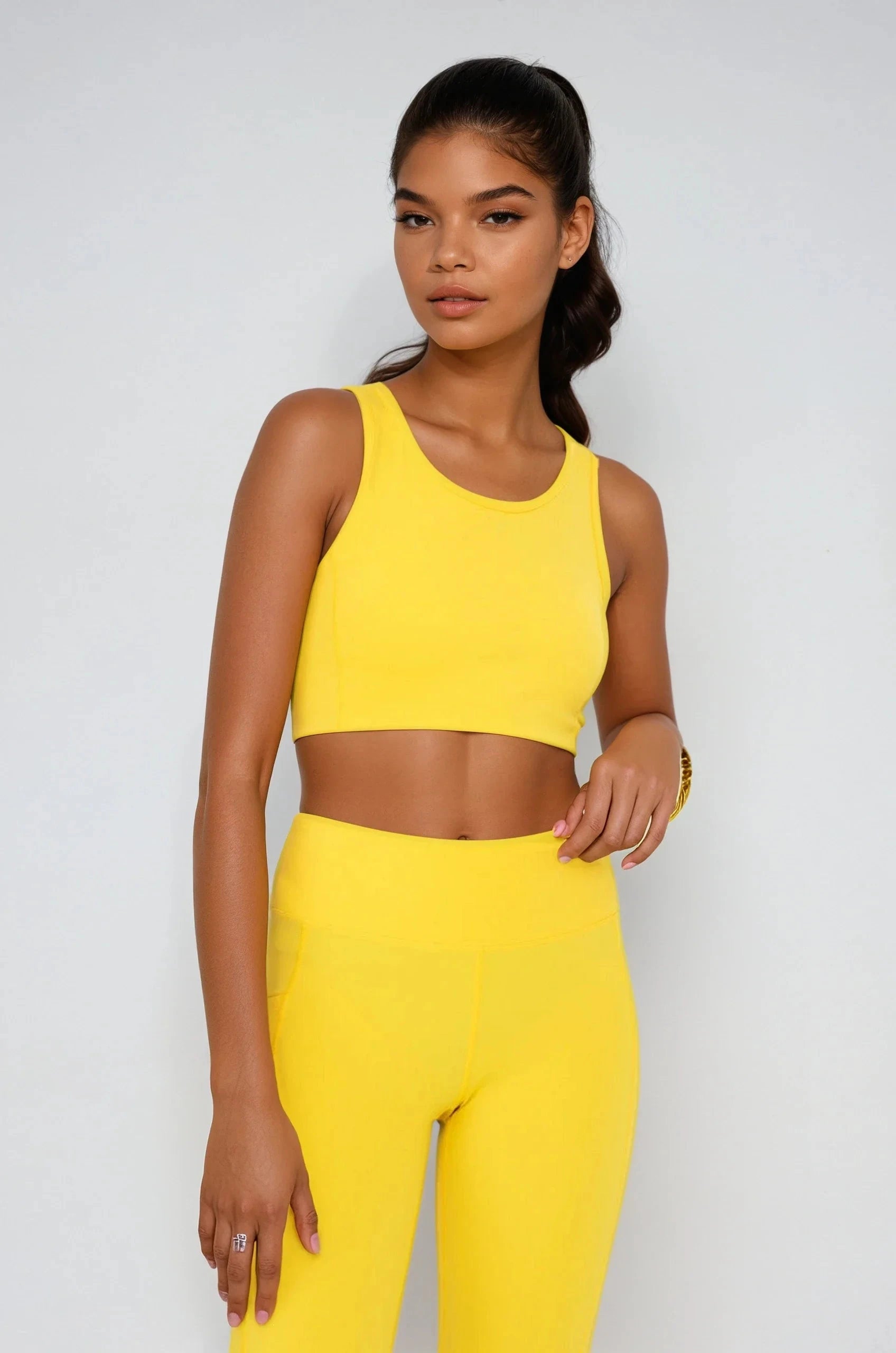 Breathe Easy Cut Out Back Sports Bra Lycra Blend Pro Fitkitty Culture Athleisure Wear, Yoga Wear & Women's Clothing