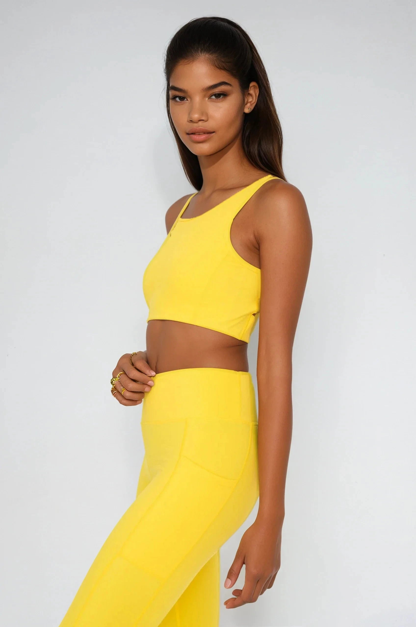 Breathe Easy Cut Out Back Sports Bra Lycra Blend Pro Fitkitty Culture Athleisure Wear, Yoga Wear & Women's Clothing