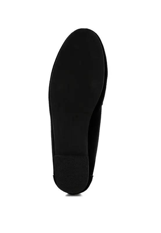 Awen Monochromatic Horsebit Real Suede Loafers for Men - Love Salve 